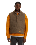 The Levi's® Mens Natoma Gilet in Brown Pattern