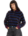 The Levi's® Womens Royce Rugby Sweatshirt in Fondue Fudge