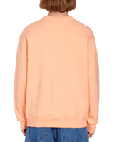 The Volcom Mens Guano Sweatshirt in Peach Bud