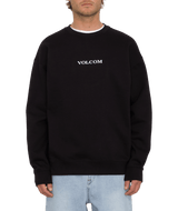 The Volcom Mens Stone Sweatshirt in Black