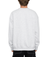 The Volcom Mens Stone Sweatshirt in Bone Heather