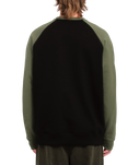 The Volcom Mens Homak Crew Sweatshirt in Black