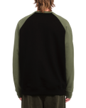 The Volcom Mens Homak Crew Sweatshirt in Black