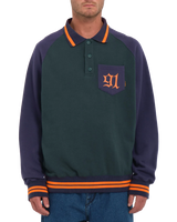 The Volcom Mens Nando Von Arb Sweatshirt in Ponderosa Pine