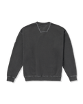 The Volcom Mens Skate Vitals Remy S Crew Sweatshirt in Asphalt Black