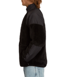 The Volcom Mens Runtime Error Zip Fleece Jacket in Black