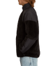 The Volcom Mens Runtime Error Zip Fleece Jacket in Black