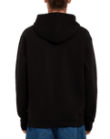 The Volcom Mens Single Stone Zip Hoodie in Black