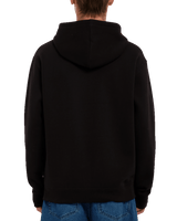 The Volcom Mens Single Stone Zip Hoodie in Black