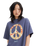 The Levi's® Womens Graphic Short Stack T-Shirt in Peace