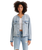 The Levi's® Womens Customised 90s Trucker Jacket in Light Indigo