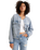 The Levi's® Womens Customised 90s Trucker Jacket in Light Indigo