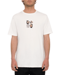 The Volcom Mens Flower Budz T-Shirt in Off White