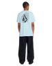 The Volcom Mens Firefight T-Shirt in Misty Blue