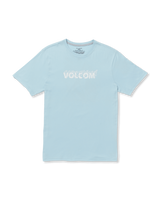 The Volcom Mens Firefight T-Shirt in Misty Blue