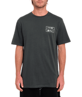 The Volcom Mens System Error T-Shirt in Stealth