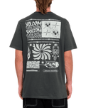 The Volcom Mens System Error T-Shirt in Stealth