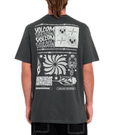 The Volcom Mens System Error T-Shirt in Stealth