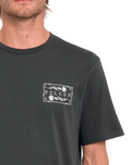 The Volcom Mens System Error T-Shirt in Stealth