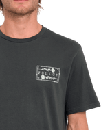 The Volcom Mens System Error T-Shirt in Stealth