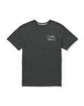 The Volcom Mens System Error T-Shirt in Stealth