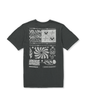 The Volcom Mens System Error T-Shirt in Stealth