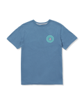 The Volcom Mens Easy Orbit T-Shirt in Blueberry