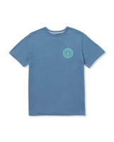 The Volcom Mens Easy Orbit T-Shirt in Blueberry