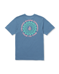 The Volcom Mens Easy Orbit T-Shirt in Blueberry