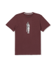 The Volcom Mens Held T-Shirt in Merlot