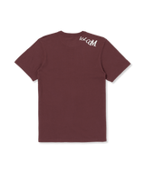 The Volcom Mens Held T-Shirt in Merlot