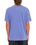 The Volcom Mens Solid Stone T-Shirt in Ballpoint Blue