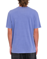 The Volcom Mens Solid Stone T-Shirt in Ballpoint Blue