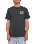 The Volcom Mens Saxy Cat T-Shirt in Stealth