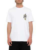 The Volcom Mens Lintell Mirror T-Shirt in White