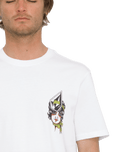 The Volcom Mens Lintell Mirror T-Shirt in White