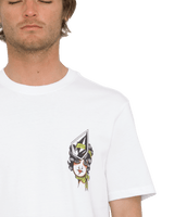 The Volcom Mens Lintell Mirror T-Shirt in White