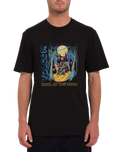 The Volcom Mens Max Sherman 1 T-Shirt in Black