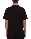 The Volcom Mens Max Sherman 1 T-Shirt in Black