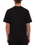 The Volcom Mens Max Sherman 1 T-Shirt in Black