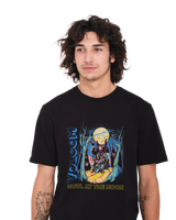 The Volcom Mens Max Sherman 1 T-Shirt in Black