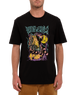 The Volcom Mens Max Sherman 2 T-Shirt in Black