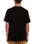 The Volcom Mens Max Sherman 2 T-Shirt in Black