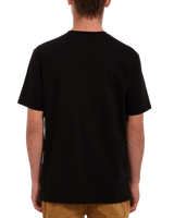 The Volcom Mens Max Sherman 2 T-Shirt in Black