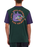 The Volcom Mens Nando Von Arb T-Shirt in Ponderosa Pine