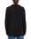 The Volcom Mens Sendstone Crew Long Sleeve T-Shirt in Black