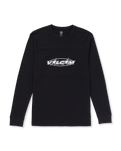 The Volcom Mens Sendstone Crew Long Sleeve T-Shirt in Black