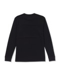 The Volcom Mens Sendstone Crew Long Sleeve T-Shirt in Black