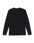 The Volcom Mens Sendstone Crew Long Sleeve T-Shirt in Black