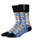 Power Pellet Socks in Blue